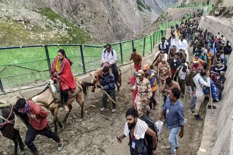 Amarnath, Vaishnodevi, Shiv Khori yatras suspended for second day amid heavy rains