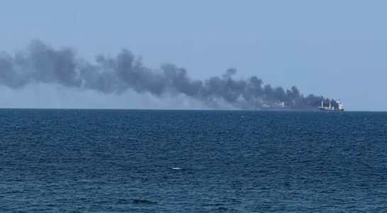 Merchant Vessel Carrying Four Indians Hit at Ukraine’s Odesa Port; Two Confirmed Safe
