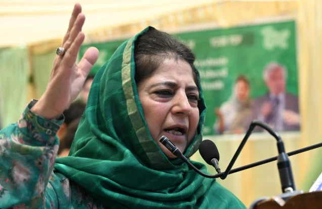 Pak Govt Must End Crackdown On Protesters In PoJK, Choose Dialogue: Mehbooba Mufti