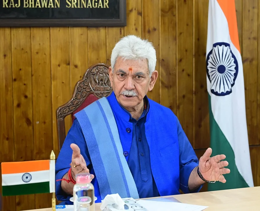 LG Sinha Condemns Anantnag Terror Attack, Vows Stern Action Against Perpetrators