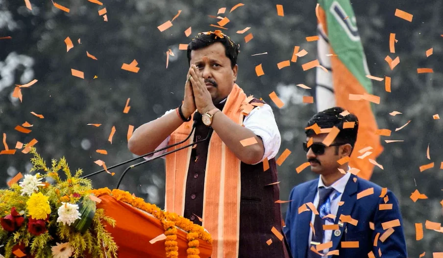 BJP chief Nitin Nabin, Tripura CM pay tribute to Maharaja Bir Bikram on birth anniversary