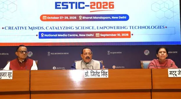 Upcoming ESTIC-2026 to be held from 27–29 Oct with inauguration by PM Modi: Dr Jitendra Singh