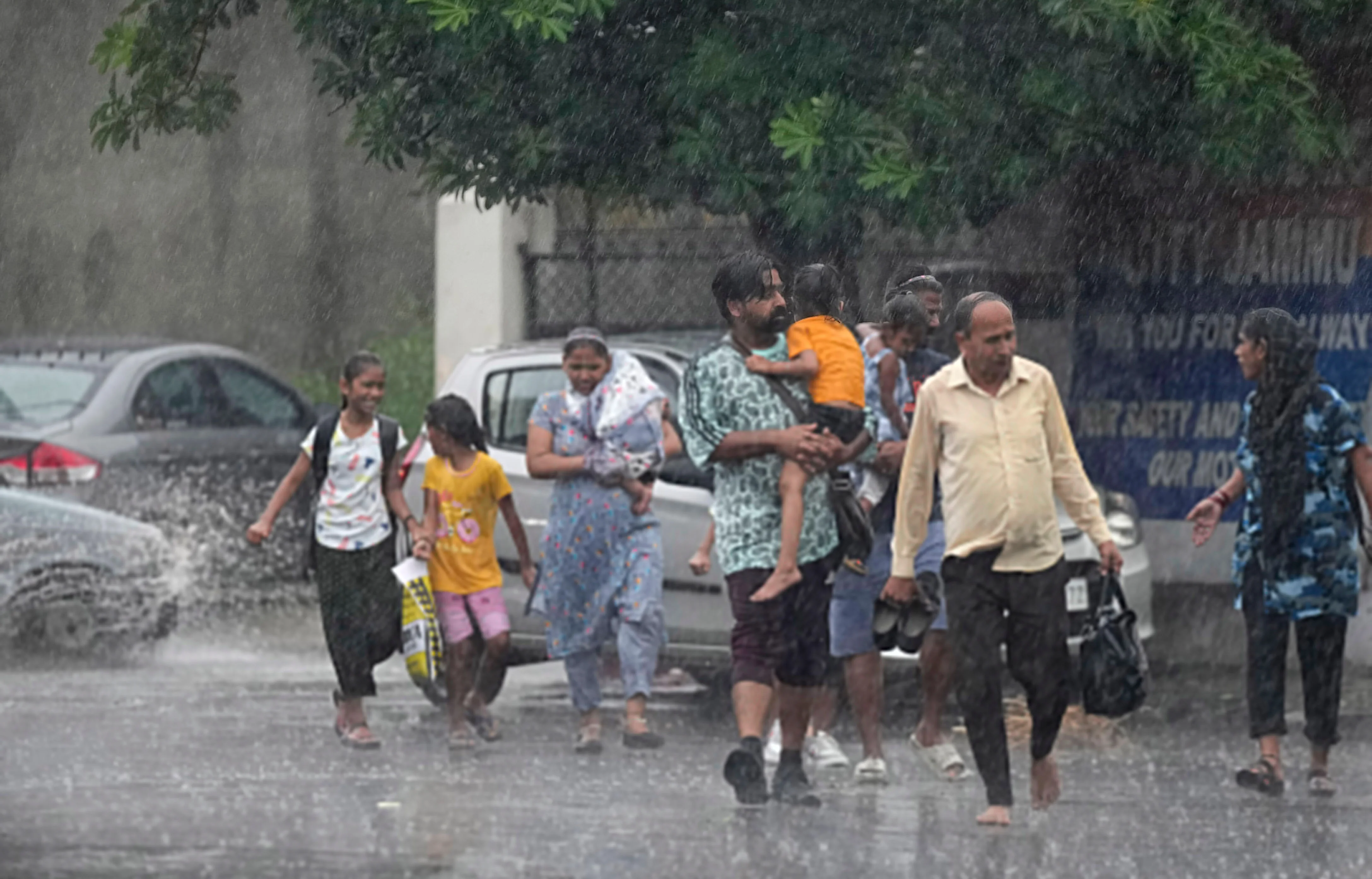 Heavy Rain Continues to Batter Jammu Region; Major Pilgrimages Suspended for Third Consecutive Day