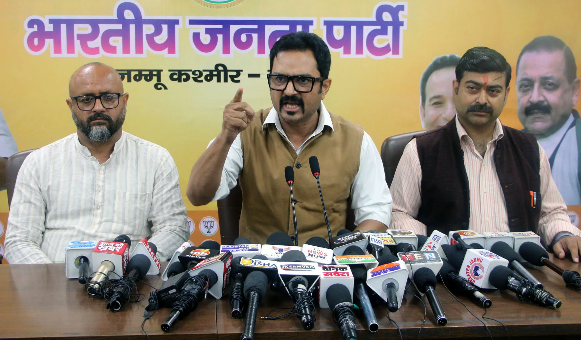 NC’s repeated insult to Maharaja Hari Singh is an assault on Dogra pride, Jammu’s identity: BJP