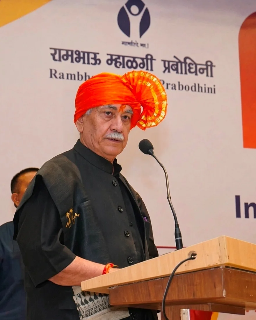 LG Manoj Sinha Addresses Indian Institute of Democratic Leadership Convocation in Mumbai