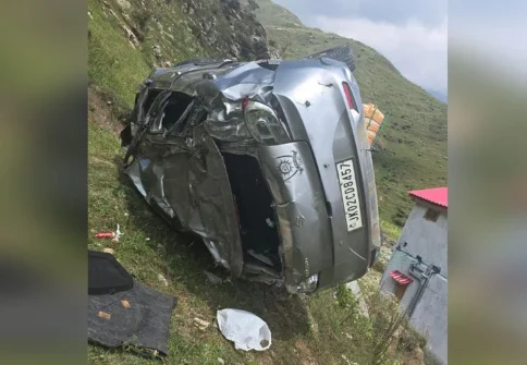 Two Killed, Three Injured In Sarthal Road Accident