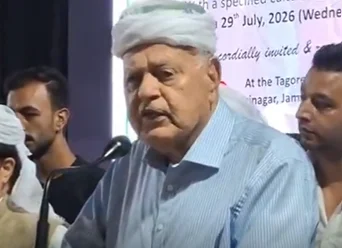 Dr Farooq Abdullah Questions Centre’s Silence on Situation in PoJK