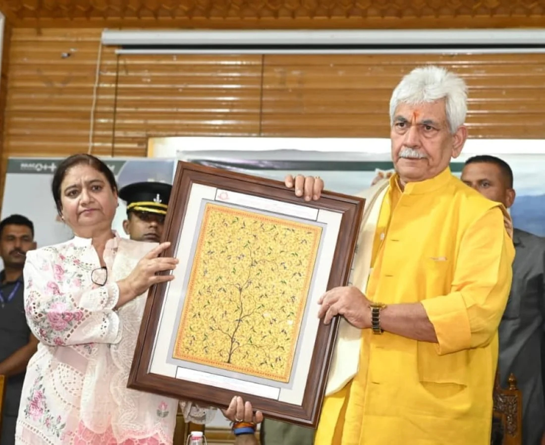 LG Manoj Sinha Attends Valedictory Session of National Seminar on Environment, Climate and Sustainability at KU