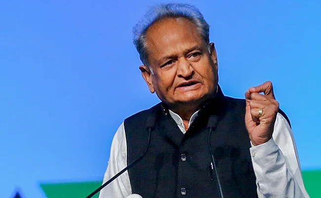 Pradhan's resignation victory of Rahul, lakhs of students: Ashok Gehlot