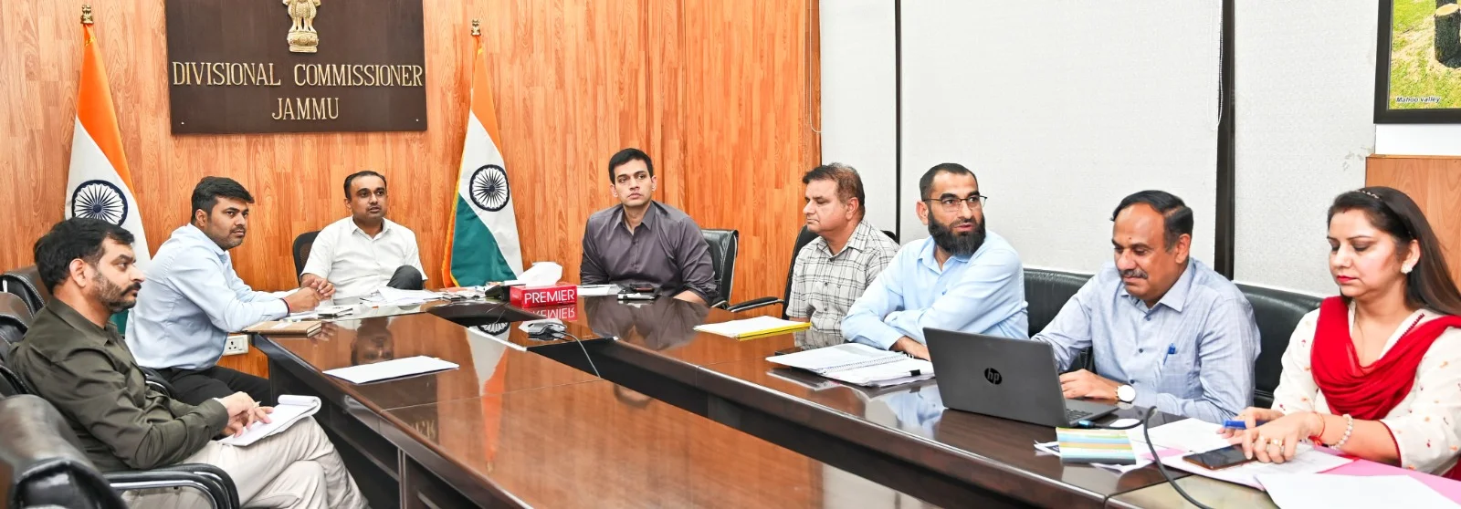 Div Com Jammu reviews progress of National Clean Air Program