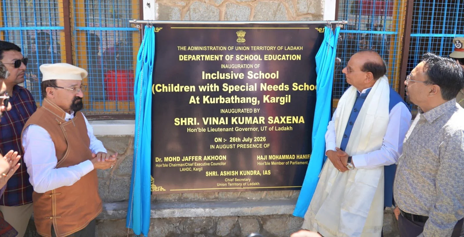 Ladakh LG Stresses Collective Responsibility Towards Special Children