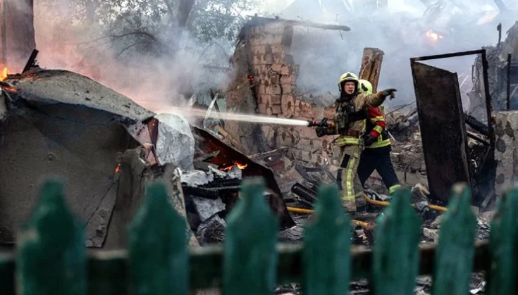 Russian Missile, Drone Attacks Injure At Least 19 In Ukraine, Including Children